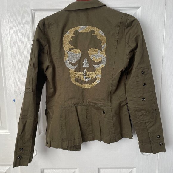 New with Tags Zadig & Voltaire Military-style Utility Blazer Jacket Medium - Picture 1 of 7
